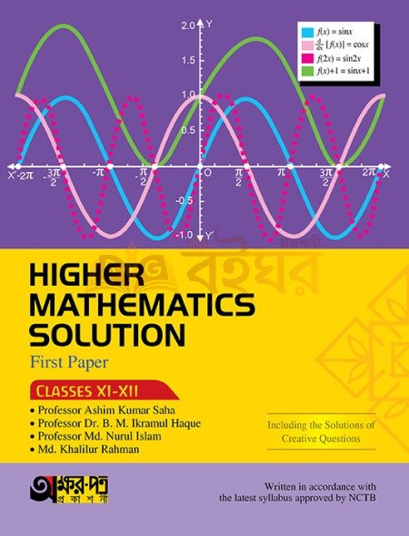 Akkharpatra Higher Mathematics First Paper Solution Class XI-XII (English Version)